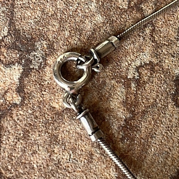 Sterling Silver Star Of David Unisex Pendant Necklace 925 - Picture 3 of 10